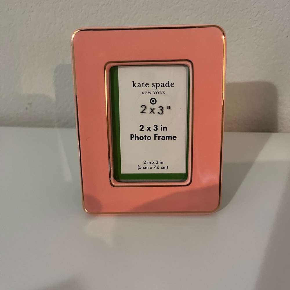 Kate Spade Coral Photo Frame